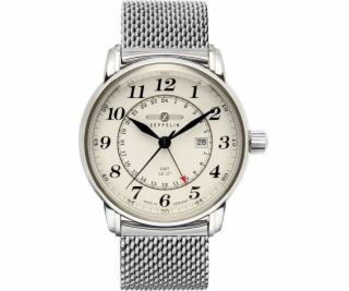 Zeppelin Pánské hodinky LZ127 7642M-5 Quartz stříbrné