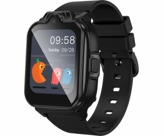Chytré hodinky HOCO pro děti s funkcí 4G Talk Y104 Black