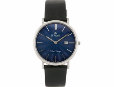 Gino Rossi Pánské hodinky - 10853A - SLIM (zg184b) + univerzální KRABIČKA