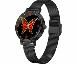 Chytré hodinky Rubicon LW06 Black (RNBE64BIBX05AX)