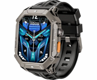 Chytré hodinky Rubicon SmartWatch Rubicon RNCF24 šedé sil...