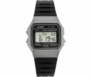 Casio Hodinky PÁNSKÉ HODINKY CASIO F-91WM-1BDF (zd102d)