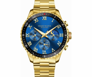 Pánské hodinky SMARTWATCH GRAVITY GT16-1 GOLD/GOLD