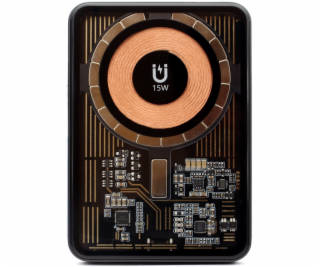 Realpower Hodinky PB-5000 MAG, 5000 mAh, nabíječka pro Ap...