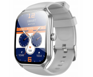 Hoco Chytré hodinky s funkcí hovoru AMOLED Y28 stříbrné