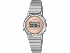 Casio Vintage Dámské hodinky Casio LA700WE-4AEF, stříbrné, vintage