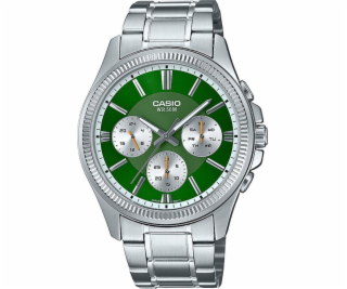 Casio Pánské hodinky MTP-1375PD-3AVEF stříbrné barvy