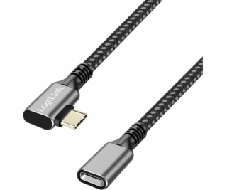 LogiLink Kabel USB 3.2 gen2 Type-C na USB-C/F, PD, 1 m