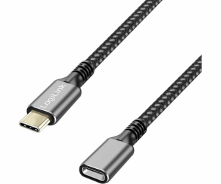 LogiLink Kabel USB 3.2 gen2 Type-C na USB-C/F, PD, 1 m