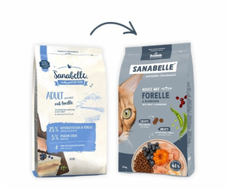 BOSCH Sanabelle Adult pstrąg sucha karma dla kotów 8kg