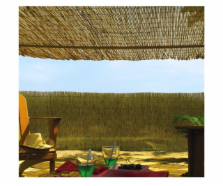 Dekoratívny plot Záhradné centrum, 300 cm x 150 cm, hnedý