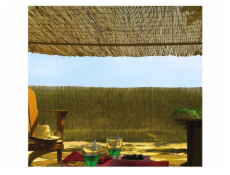 Dekoratívny plot Záhradné centrum, 300 cm x 150 cm, hnedý