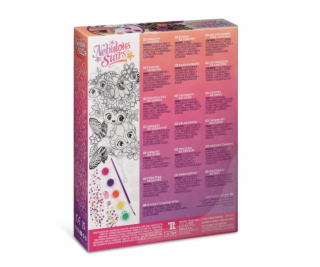 Súprava na tvorenie okenných príveskov s hmlistými hviezdami