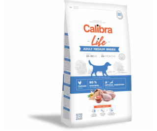 Calibra Dog Life Adult Medium Breed Chicken 12kg granule ...