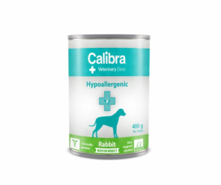 Calibra VD Dog Hypoallergenic Rabbit&Insect 400g konzerva...