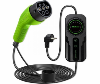 Qoltec Mobilní nabíječka pro elektromobily s regulací 2v1...