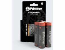 NoName Baterie Petromax 18650, 4 ks, černé