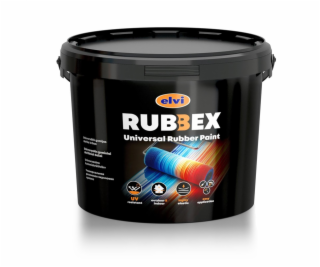 FARBA RUBBEX UNIVERSAL ŠEDÁ 1,2 KG