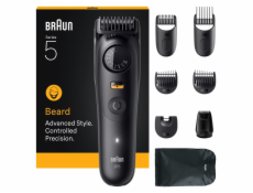 Zastrihávač fúzov Braun 5 BT5560, li-ion, čierny