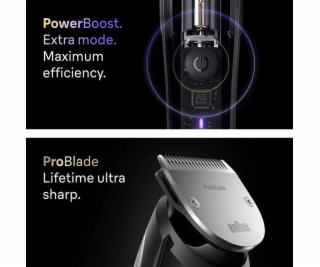 Zastrihávač fúzov Braun Series 9 BT9560, lítium-iónová ba...