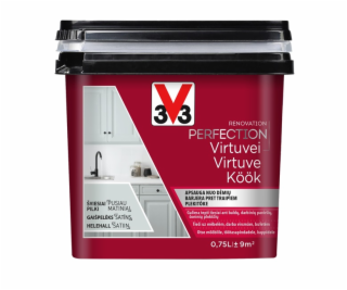 Smaltová farba V33 Perfection Kitchen, 0,75 l, svetlo šedá