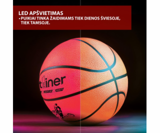 Svietiaca basketbalová lopta, Outliner, veľkosť 7