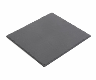 Servírovací podnos Domoletti, čierny, kameň