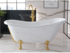 Vaňa BESCO RETRO OTYLIA 160, 160×77×70 cm, oválna