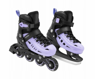 Spokey Dětské nastavitelné inline brusle 4ONE 4v1