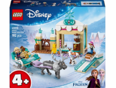 LEGO 43256 Disney Dobrodružství na saních princezny Anny, stavebnice