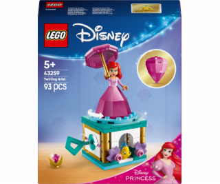 Stavebnice LEGO 43259 Disney Princess Ariel Music Box