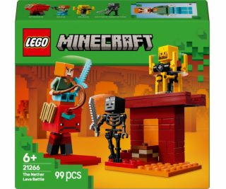 LEGO 21266 Minecraft The Lava Duel in the Nether, stavebnice