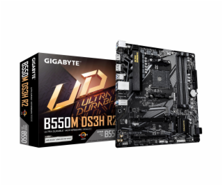 Gigabyte B550 DS3H R2, AMD B550, AM4, 4xDDR4, mATX