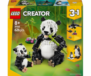 Stavebnice LEGO 31165 Creator 3 v 1 Divoká zvířata: Rodin...