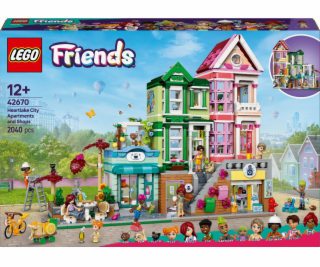 LEGO 42670 Friends obytná a nákupní ulice v Heartlake Cit...