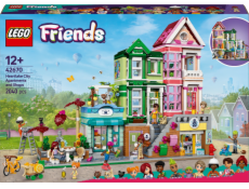 LEGO 42670 Friends obytná a nákupní ulice v Heartlake City, stavebnice