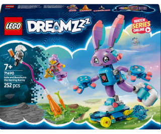 LEGO 71490 DREAMZzz Izzie a Bunchurro, herní zajíček, sta...