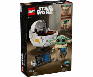 LEGO 75403 Star Wars Grogu ve své repulzorové kolébce, st...