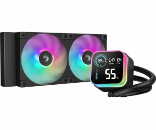 DeepCool LQ240 Processor Liquid cooling kit 12 cm Black 1...