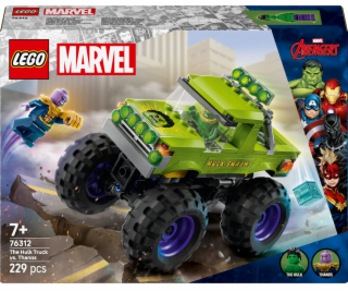 LEGO 76312 Marvel Super Heroes Marvel Hulk Truck vs. Than...