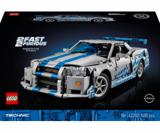 LEGO 42210 Technic 2 Fast 2 Furious Nissan Skyline GT-R(R...