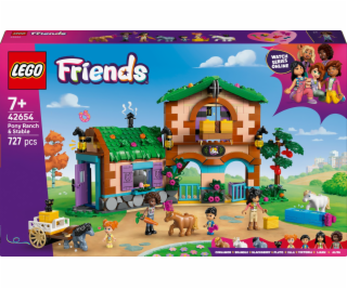 LEGO FRIENDS 42654 Ranč a stáje pro poníky
