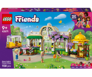 LEGO FRIENDS 42671 Rostlinná kavárna a květinářství