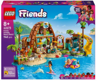 LEGO FRIENDS 42673 Rodinná dovolená Plážový resort