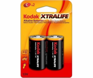 Batéria XTRALIFE Alkaic C (LR14) - blister po 2 kusoch
