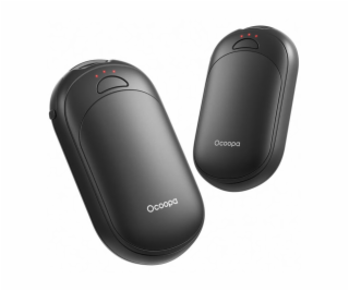 Ocoopa UT3 Lite 2x2500 mAh hand warmer, USB-C, black/black
