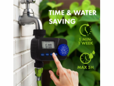 Elektronický regulátor zavlažování GreenBlue, programátor, napájení 2x1,5V AA, GB390