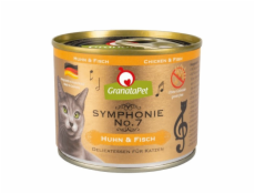 GRANATAPET Symphonie  No.7 Chicken and fish - mokré krmivo pro kočky - 200g