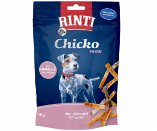 RINTI Chicko Mini Chicken and salmon - pamlsek pro psa - 80g