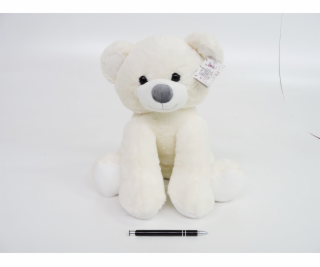 TULILO Plyšový medvídek Max 37 cm krémový